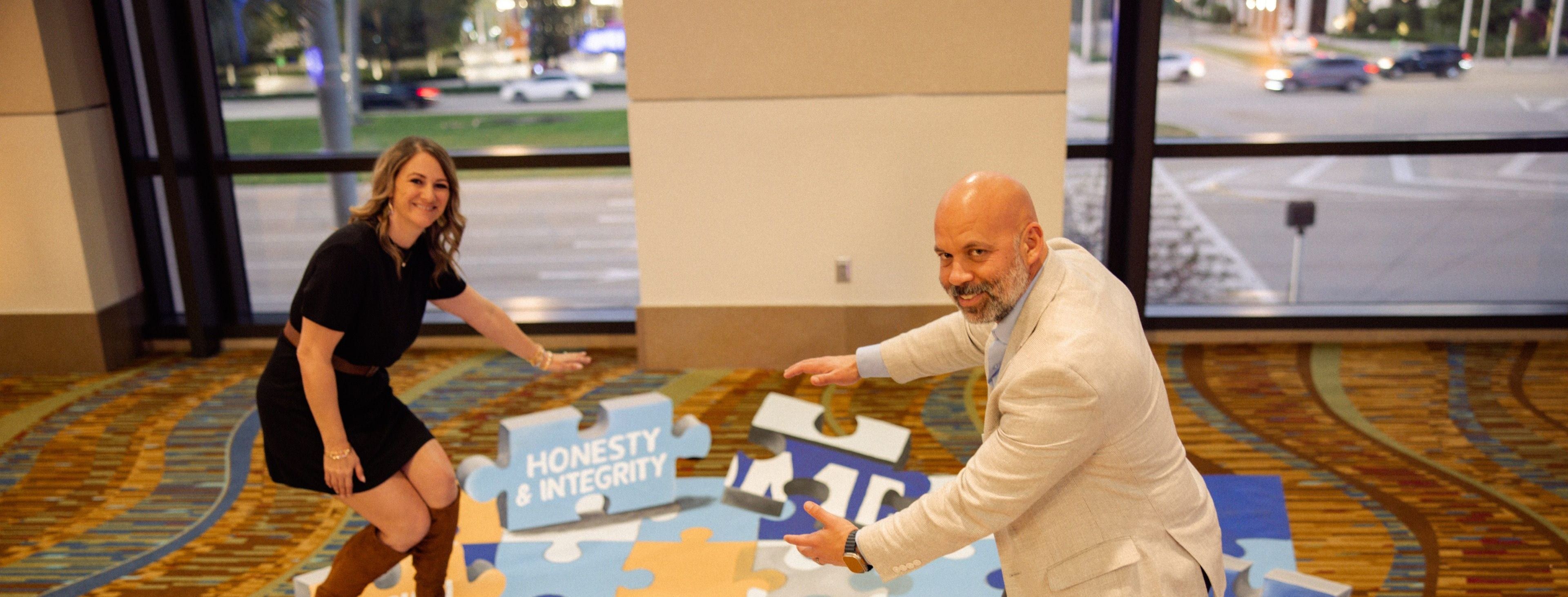 Here We Grow attendees connecting at convention